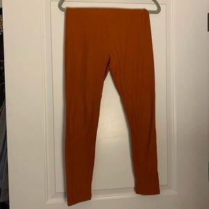 Burnt Orange Leggings